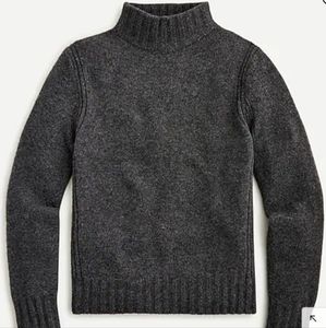 J. Crew Mockneck Sweater in Supersoft Yarn